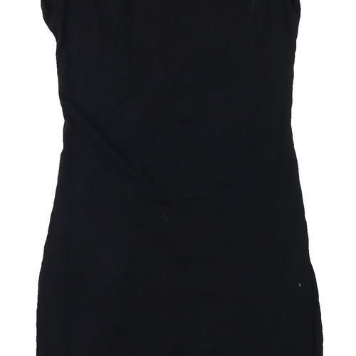 ASOS Women's Black Sleeveless Bodycon Dress Size 6