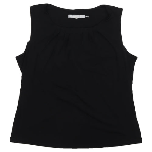 Marc New York Women's Black XL Basic Tank Top