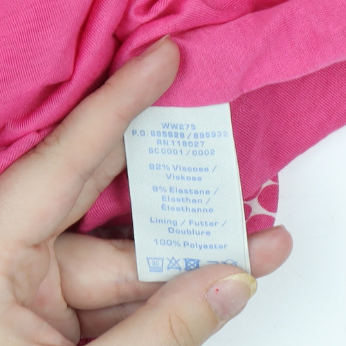 Boden Women's Pink Sleeveless A-Line Dress Size 10