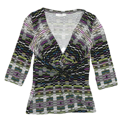 Wallis Women's Multicoloured Geometric Tunic Blouse Size 8