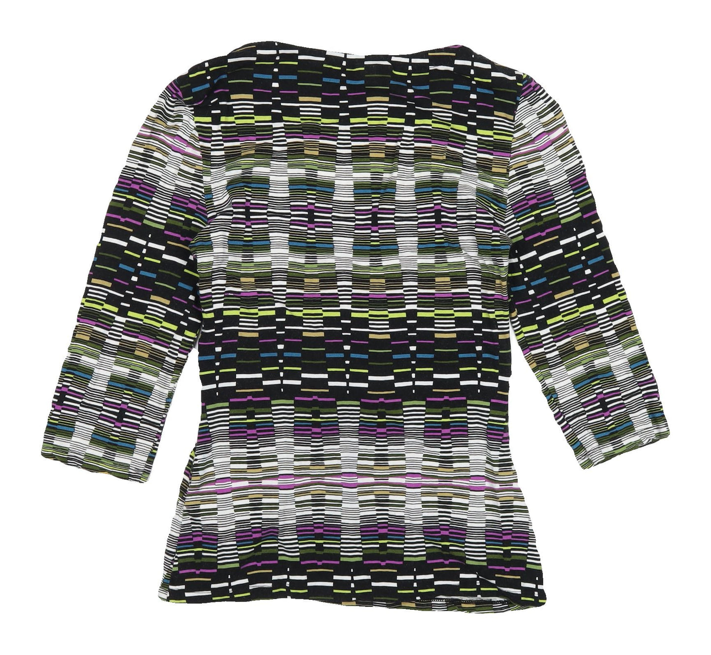 Wallis Women's Multicoloured Geometric Tunic Blouse Size 8