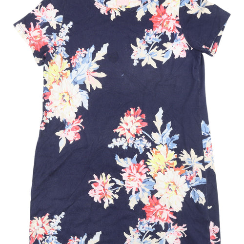 Joules Women's Floral Shift Dress, UK 18, Multicoloured