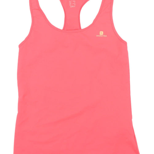 Oxylane Women's Pink Athletic Tank Top Size 12