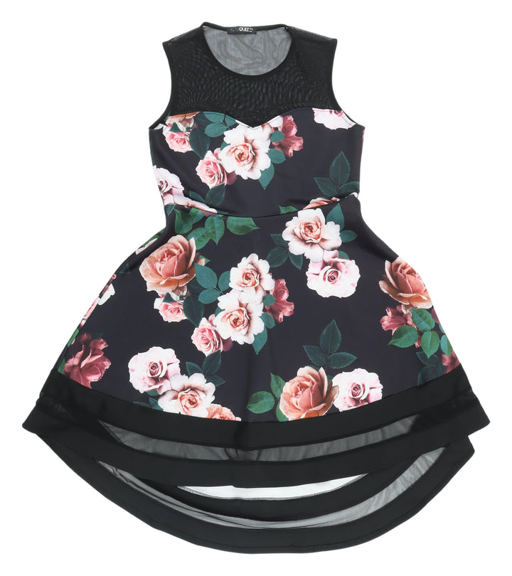 Quiz Women's Multicoloured Floral Skater Dress Size 12