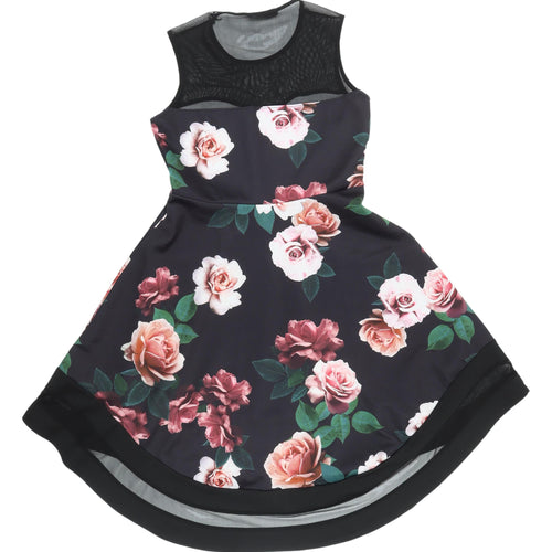 Quiz Women's Multicoloured Floral Skater Dress Size 12