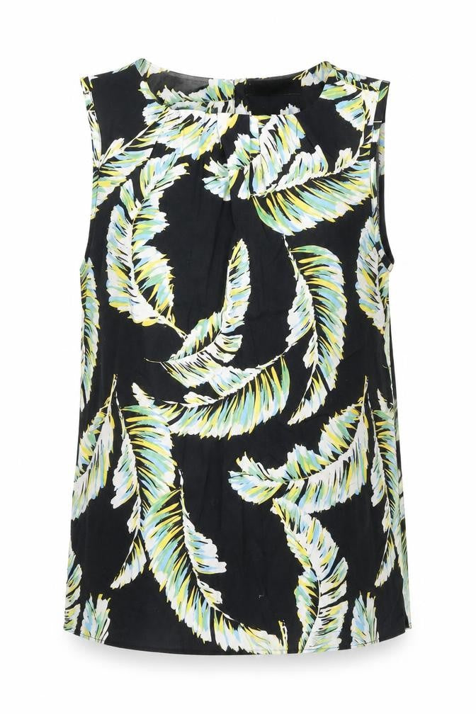 Dorothy Perkins Women's Multicoloured Floral Tunic Blouse UK 10