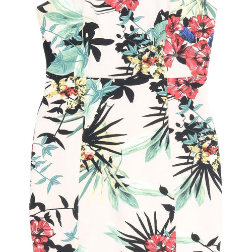 Dorothy Perkins Women’s Tropical Floral Dress, Size 14