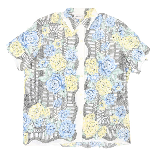 Mark Anthony Men's Multicoloured Floral Shirt 16