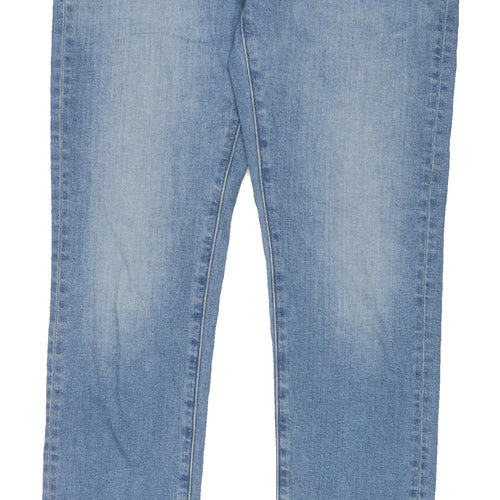 Uniqlo Men's Blue Straight Jeans, Size 32