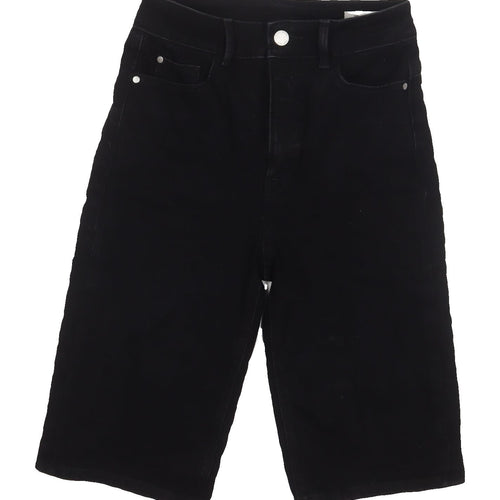 Marks and Spencer Women's Black Bermuda Shorts