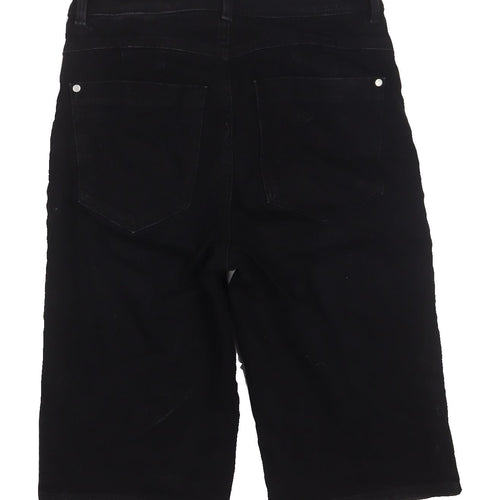 Marks and Spencer Women's Black Bermuda Shorts
