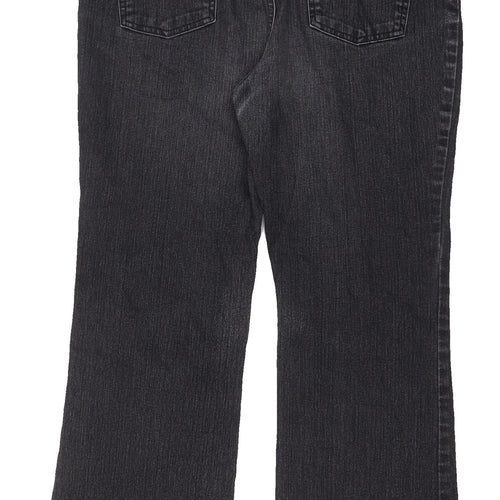 Marks and Spencer Women's Black Bootcut Jeans Size 14