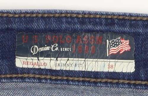 U.S. Polo Assn. Men's Blue Skinny Jeans Size L