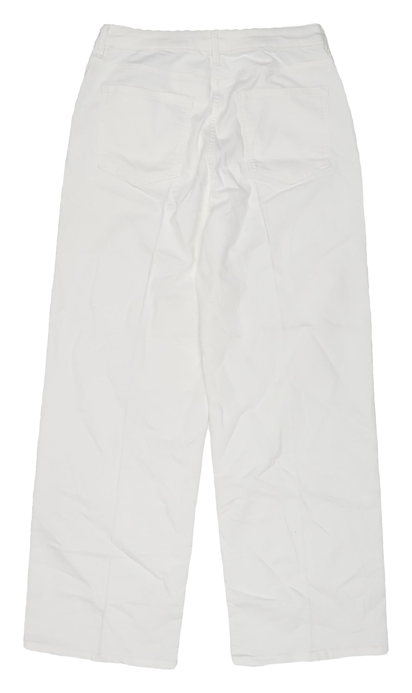 Marks & Spencer White Wide-Leg Jeans Size 14