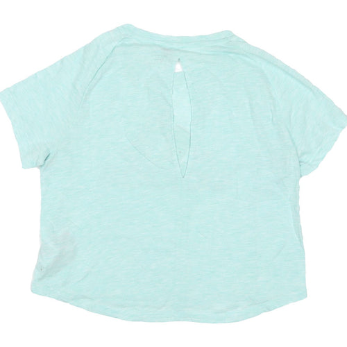 Adidas Women's Green T-Shirt S, Short Sleeve, Sports