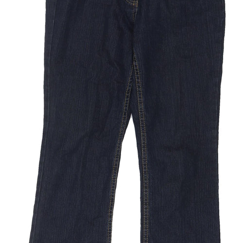 M&Co Women's Blue Straight Jeans Size 10