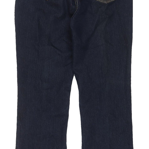 M&Co Women's Blue Straight Jeans Size 10