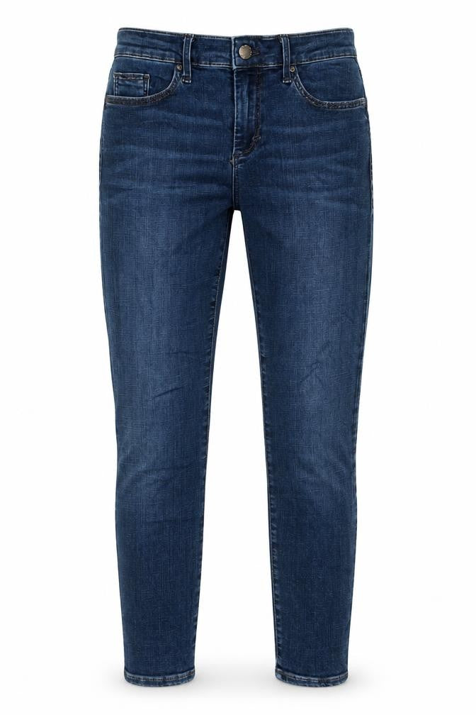 Front view of Topshop Women's Blue Skinny Jeans -, size 26