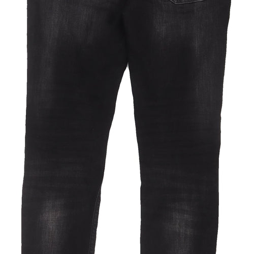 Burton Menswear Black Skinny Jeans, Size 28 - Men's Slim Fit