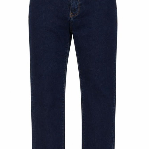Very Man Men's Blue Straight Jeans - Size M, Dark Wash