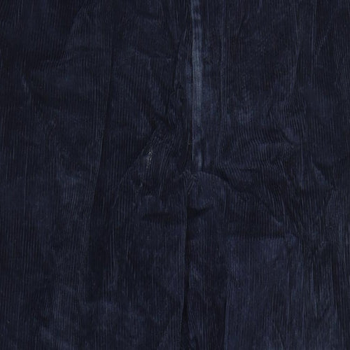 DAKS Mens Blue Cotton Snow Pants Trousers Size 40 in L31 in Regular Zip - Pockets