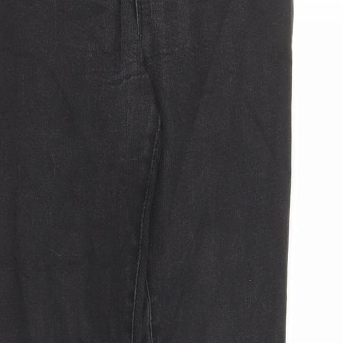 Noisy may Womens Black Cotton Skinny Jeans Size 28 in L30 in Regular Zip - Pockets