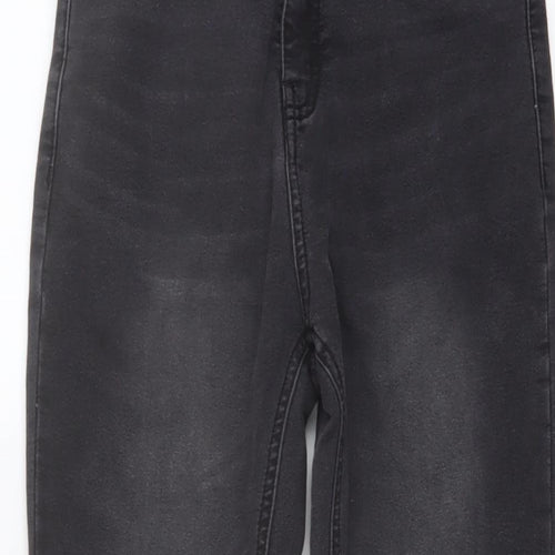 NEXT Boys Grey Cotton Skinny Jeans Size 15 Years Regular Button