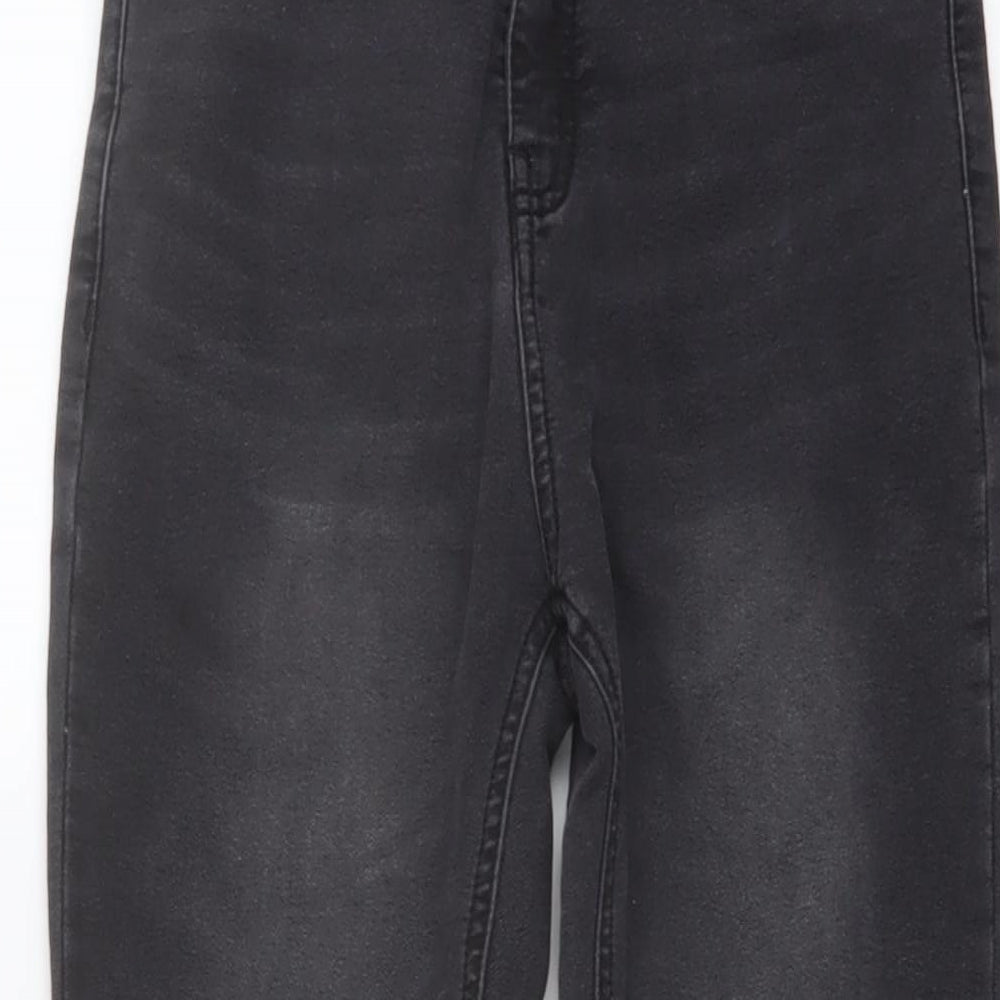 NEXT Boys Grey Cotton Skinny Jeans Size 15 Years Regular Button