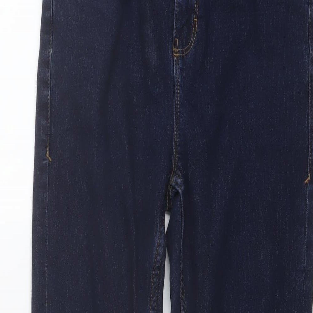 NEXT Boys Blue Cotton Skinny Jeans Size 12 Years Regular Button