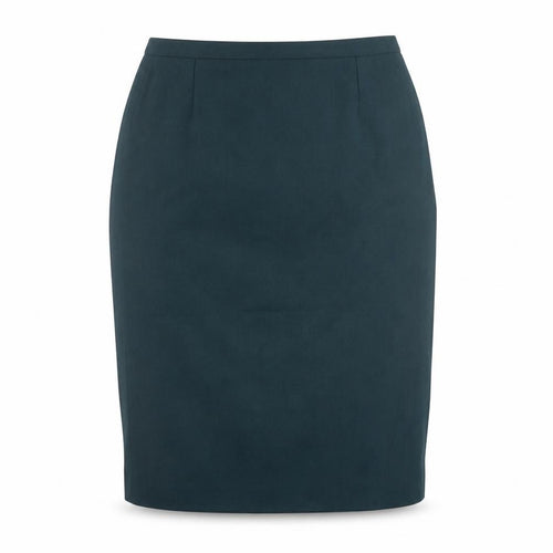 Premium Collection Womens Green Wool A-Line Skirt Size 26 in Zip