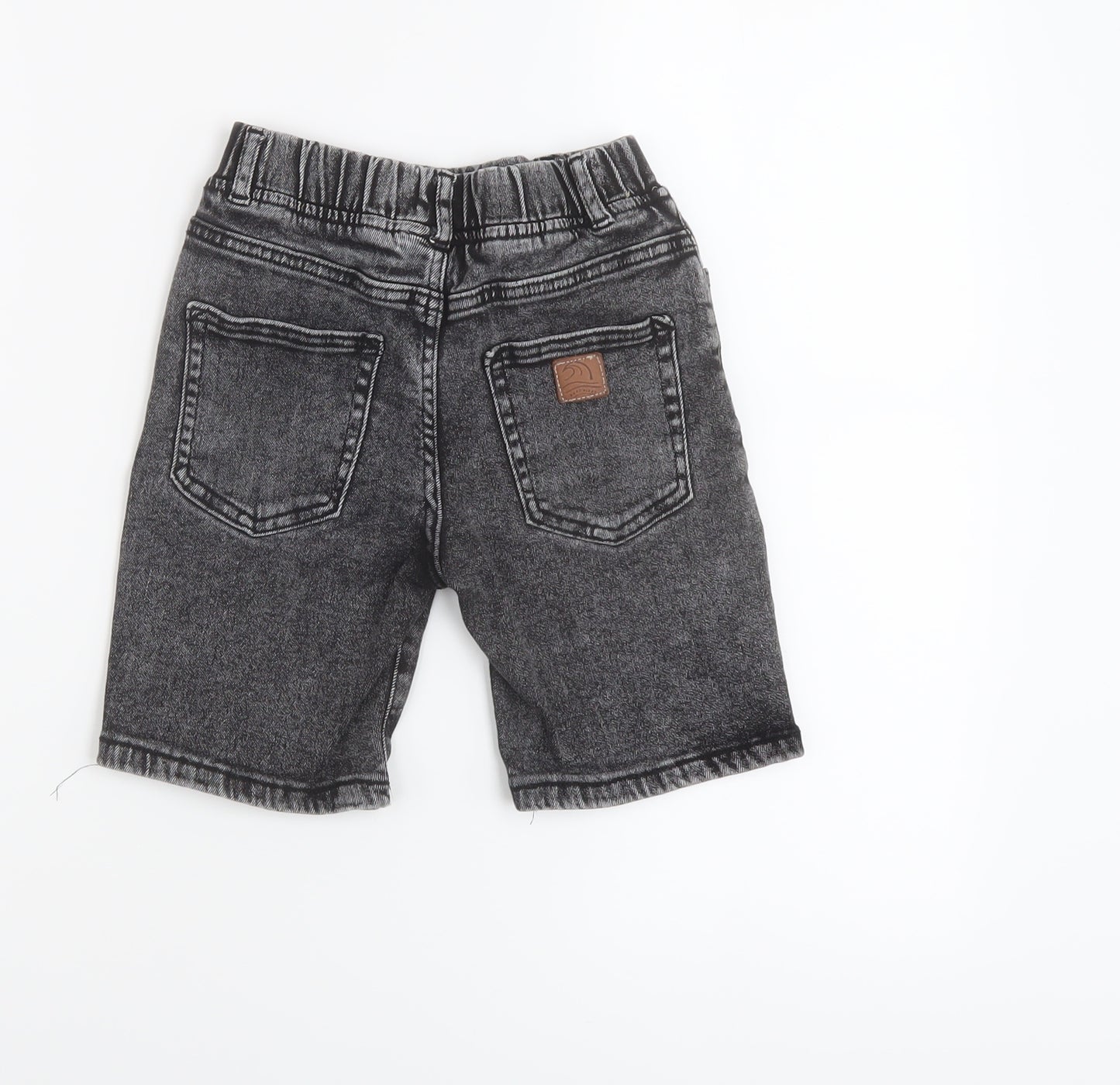 Zara Boys Grey Cotton Bermuda Shorts Size 6 Years Regular