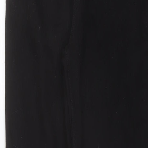 NEXT Boys Black Cotton Straight Jeans Size 16 Years Regular Button