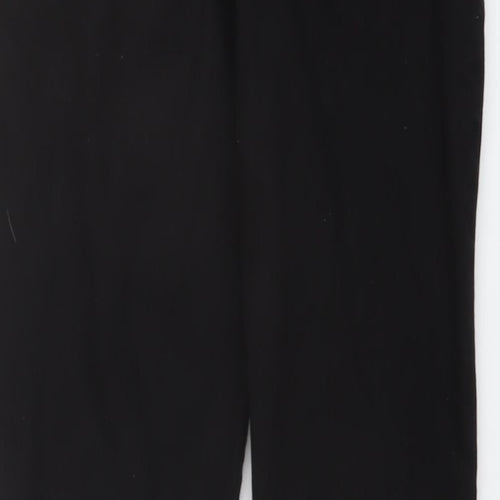 NEXT Boys Black Cotton Straight Jeans Size 16 Years Regular Button