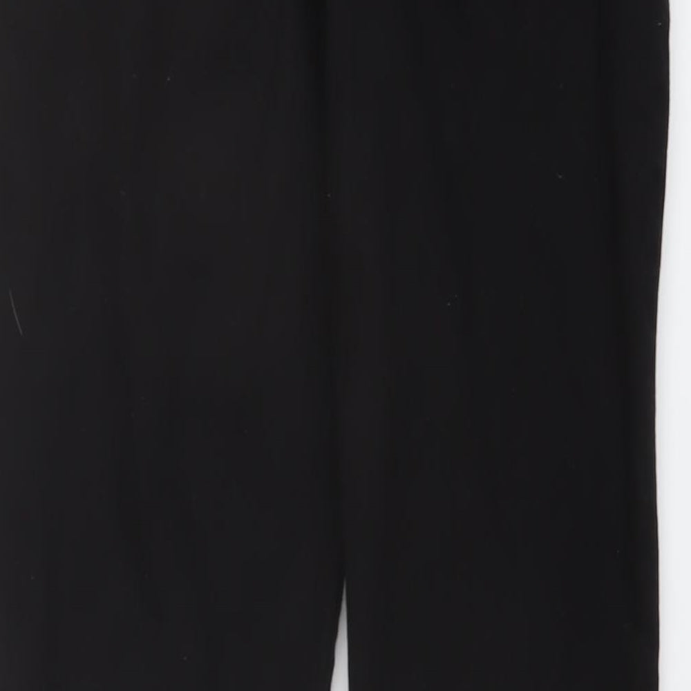 NEXT Boys Black Cotton Straight Jeans Size 16 Years Regular Button