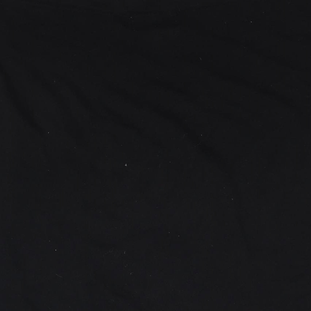 NEXT Womens Black Cotton A-Line Skirt Size 16