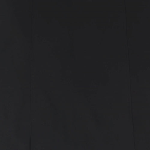 Dorchena Womens Black Polyester Straight & Pencil Skirt Size 18 Zip