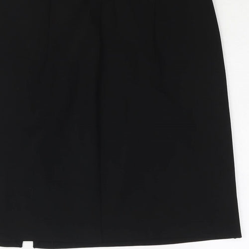 Stradivarius Womens Black Viscose Mini Skirt Size M