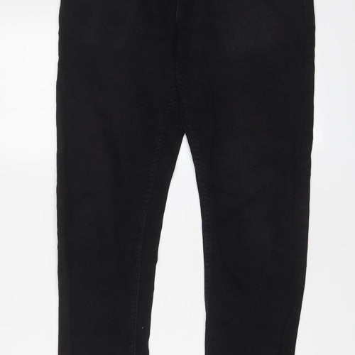 Denim & Co. Mens Black Cotton Skinny Jeans Size 30 in L30 in Regular Zip - Pockets