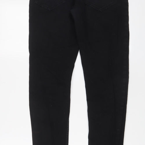 Denim & Co. Mens Black Cotton Skinny Jeans Size 30 in L30 in Regular Zip - Pockets