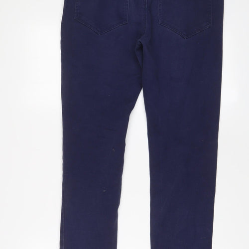 Denim & Co. Mens Blue Cotton Skinny Jeans Size 32 in L30 in Regular Zip - Pockets