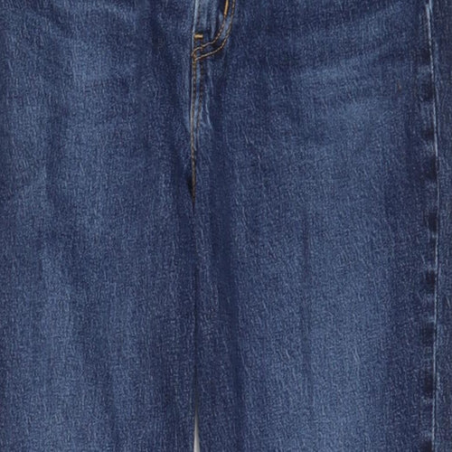 Levi's Womens Blue Cotton Flared Jeans Size 30 in L32 in Regular Zip - Pockets