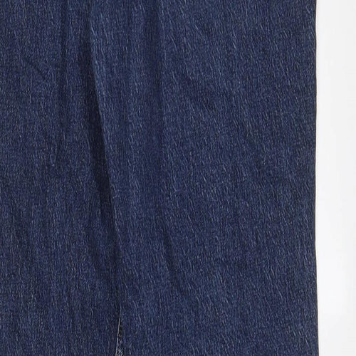Levi's Womens Blue Cotton Flared Jeans Size 30 in L32 in Regular Zip - Pockets