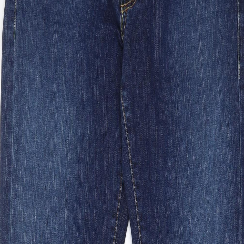 Levi's Womens Blue Cotton Flared Jeans Size 32 in L32 in Regular Zip - Pockets