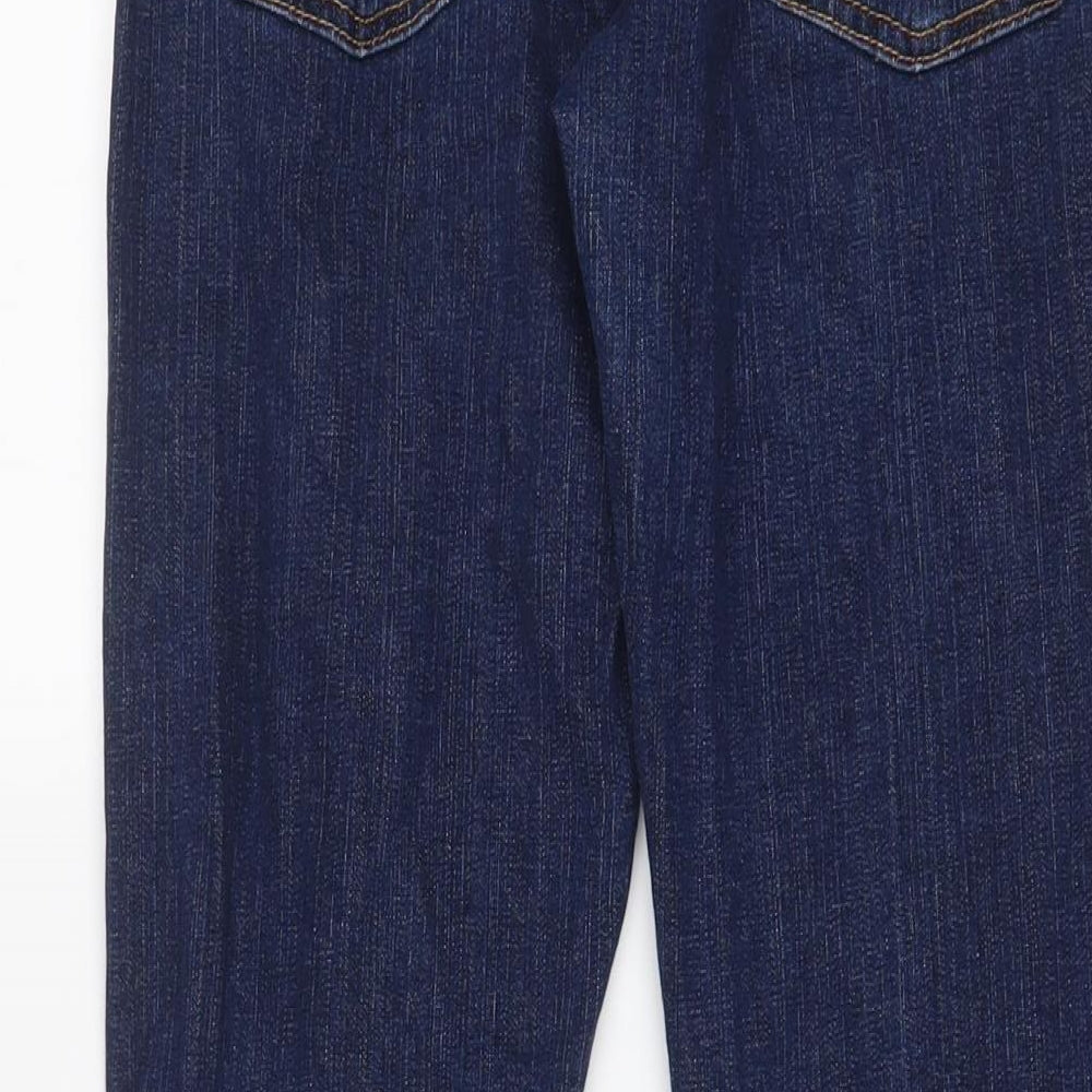 Levi's Womens Blue Cotton Flared Jeans Size 32 in L32 in Regular Zip - Pockets