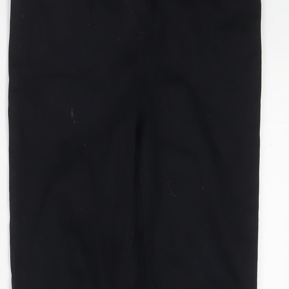 NEXT Boys Black Cotton Skinny Jeans Size 11 Years Regular Pullover