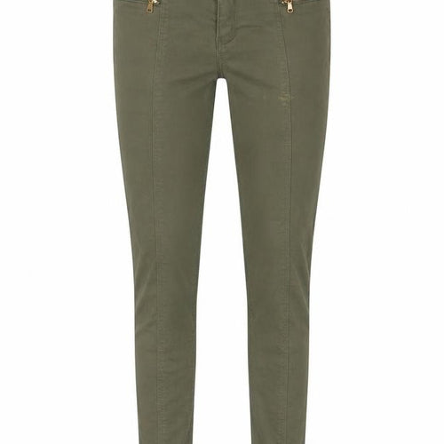 H&M Girls Green Cotton Skinny Jeans Size 12-13 Years L28 in Regular Zip - Zip Pockets