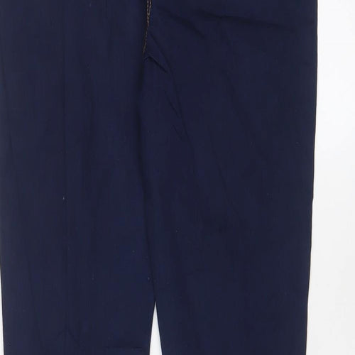 Marks and Spencer Girls Blue Cotton Jegging Jeans Size 11-12 Years L26 in Regular Pullover