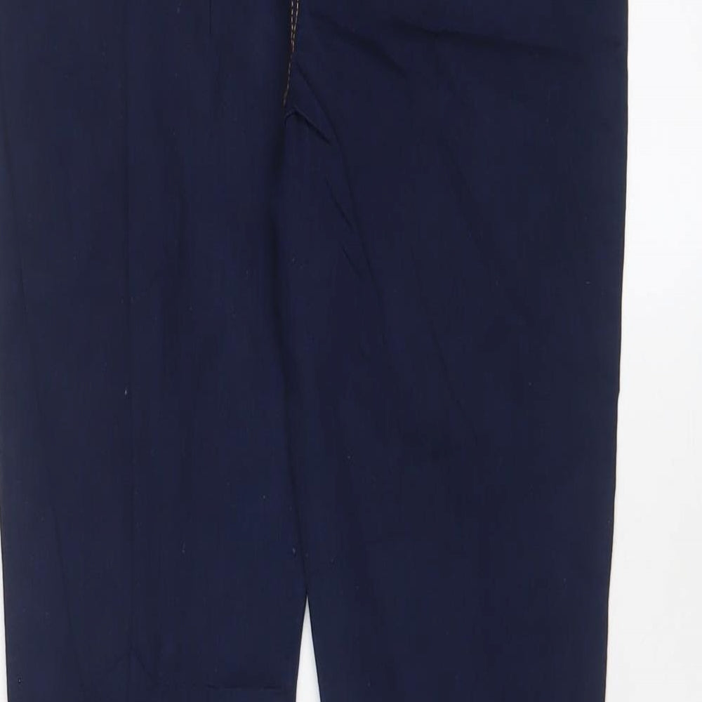 Marks and Spencer Girls Blue Cotton Jegging Jeans Size 11-12 Years L26 in Regular Pullover
