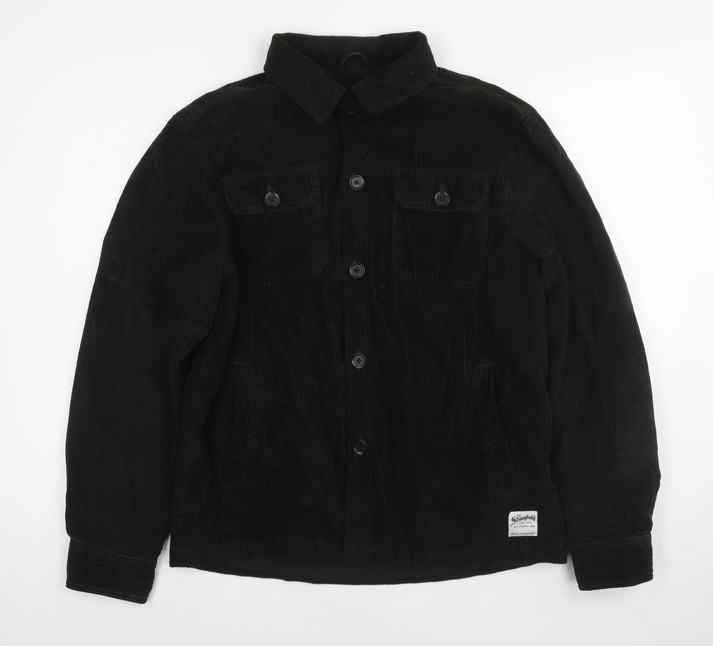 The Stronghold Mens Green Jacket Size M Button