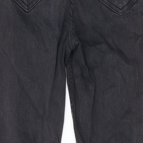 Hera London Womens Grey Cotton Skinny Jeans Size 34 in L30 in Regular Zip
